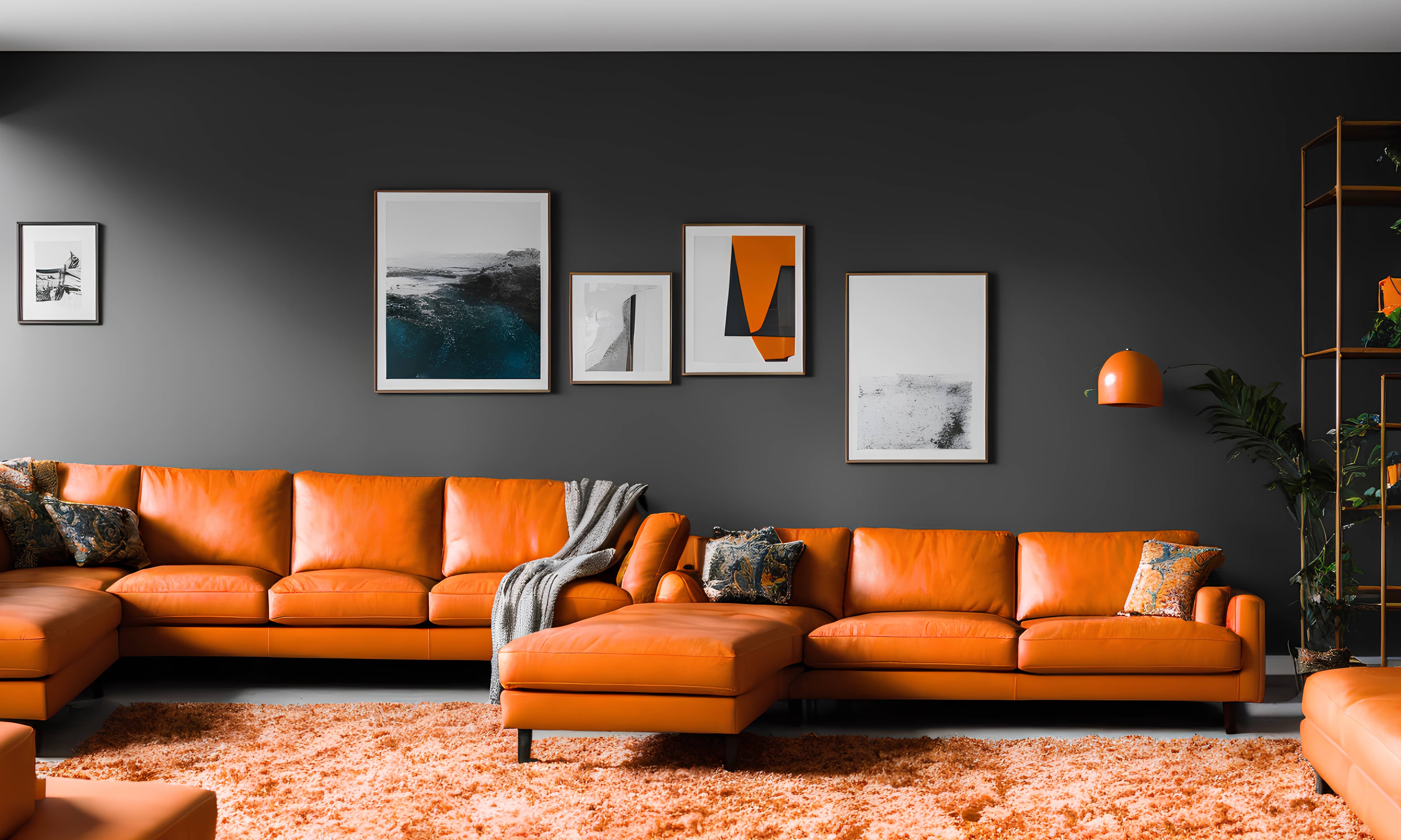 Elegant Living Room Furniture and Decor