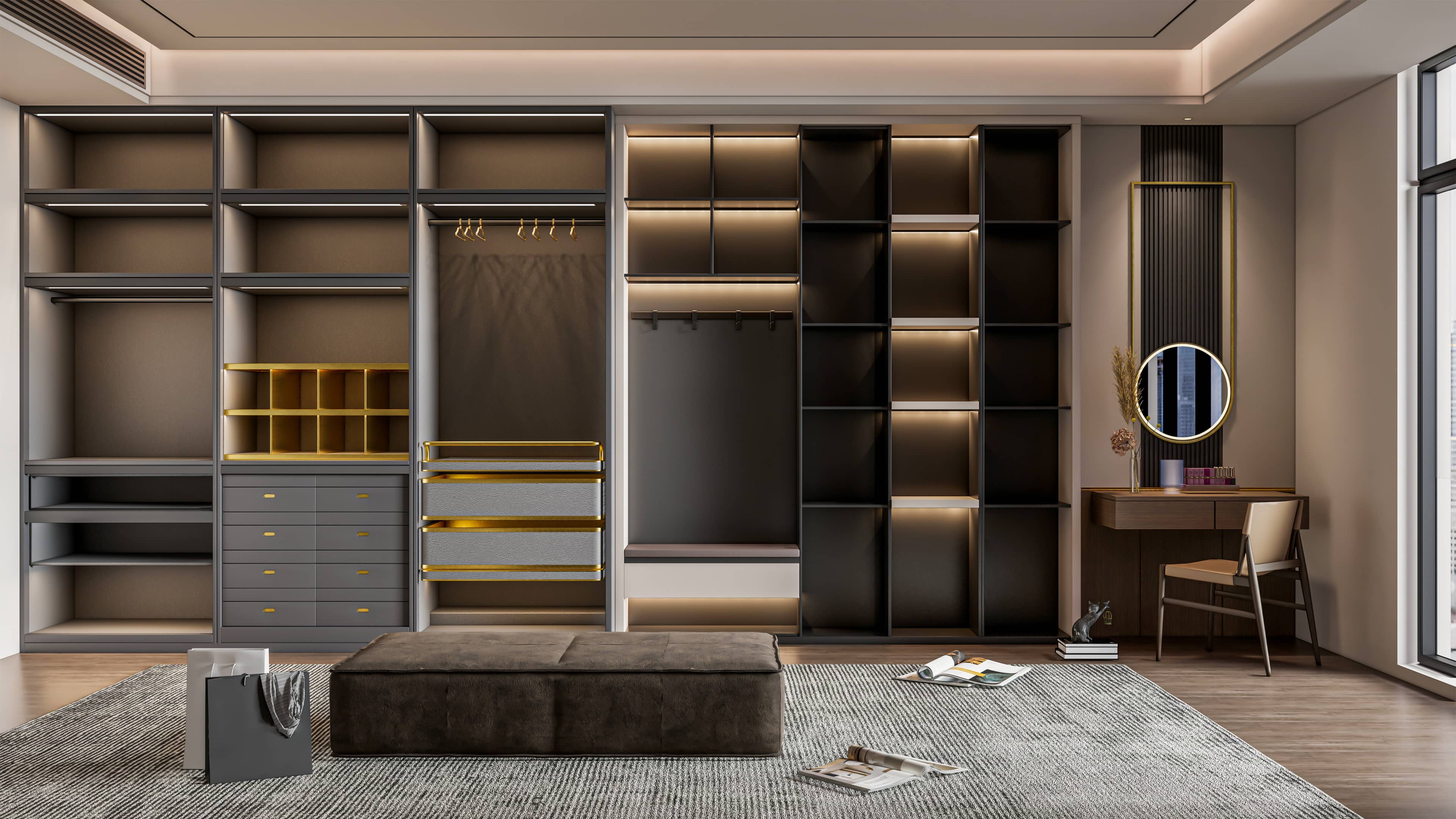 Modern Modular Wardrobes